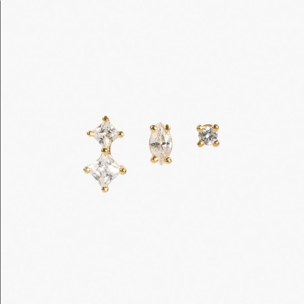 Ana Luisa stud earrings set